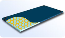 ltc gel form mattress topper